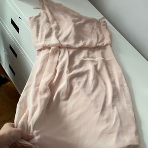 Nwt blush dress Adrianna size 12